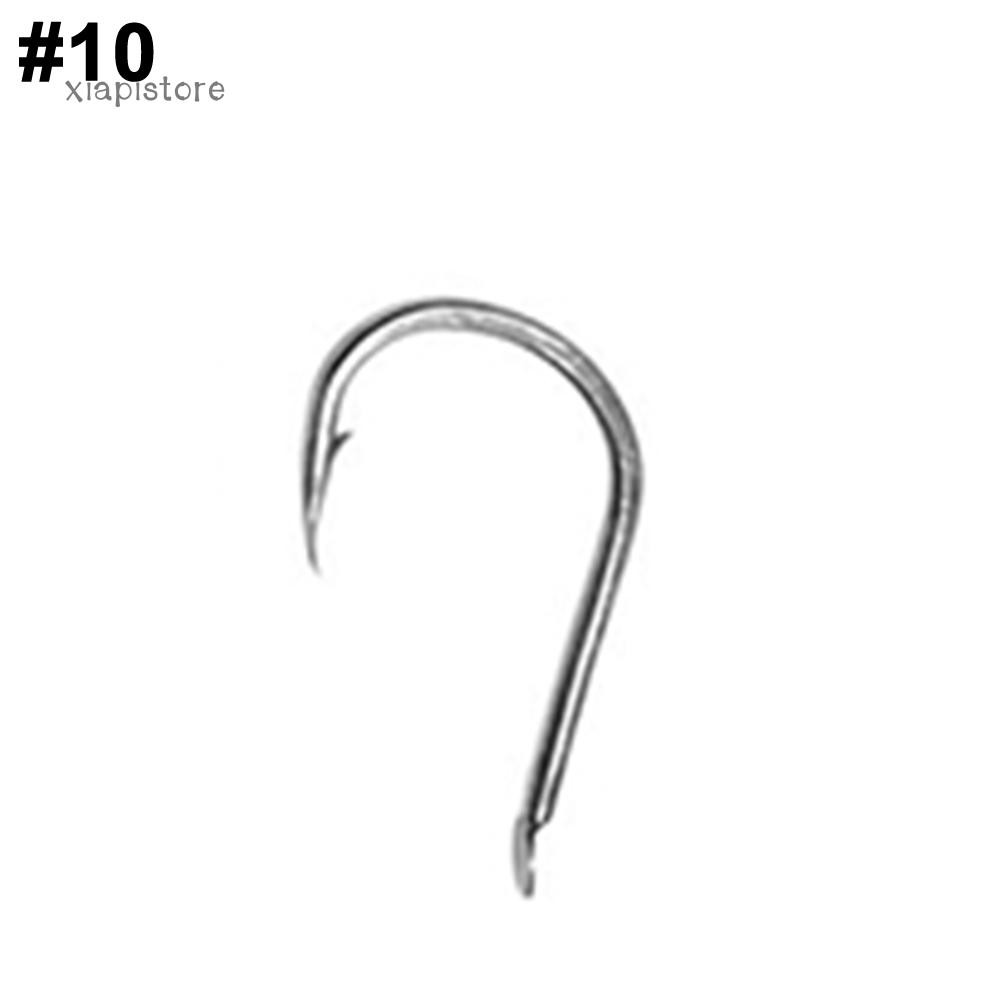 Hộp 100 lưỡi câu cá thép cacbon chất lượng cao