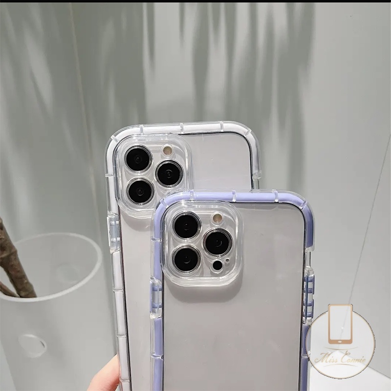Ốp Điện Thoại TPU Mềm Trong Suốt Màu Dạ Quang Cho IPhone 11 12 13 Pro Max 6 6s 7 8 Plus XR X XS SE 2020