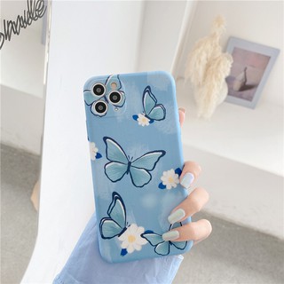 Ốp iPhone Bướm Xanh iPhone 7/8/7Plus/8Plus/X/Xs Max/11/11 Pro/11 Pro Max - ốp iphone
