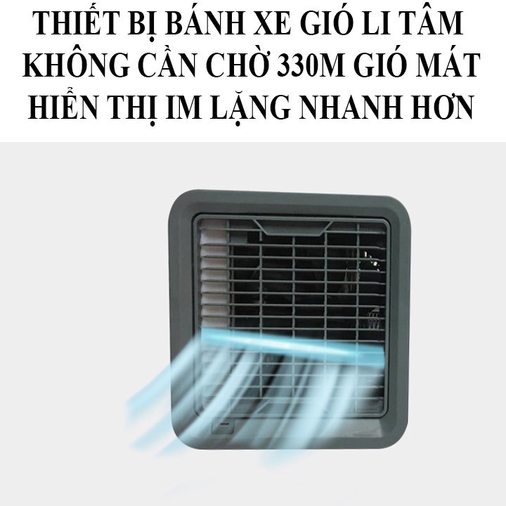 Quạt đá điều hòa hơi nước mini để bàn siêu mát