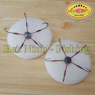Lưỡi Câu Lục. Câu tỳ tay buộc đồng. Lưỡi Ngũ dáng ngẫu nhiên Size 10, 12