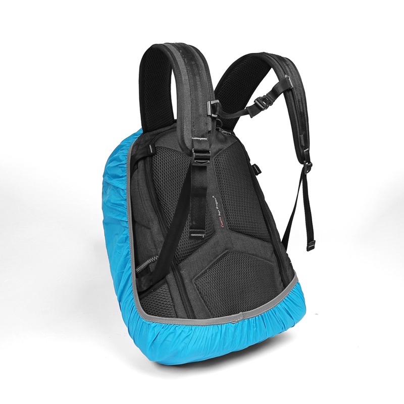 Áo mưa balo túi trùm balo dành cho balo thể tích dưới 30L - chống nước chống bụi- có quai đeo tiện lợi - nhỏ gọn