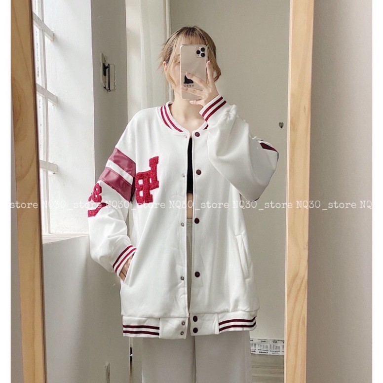 Áo khoác nỉ bomber nam nữ Phản Quang ,Áo sweater hoodie nam nữ from rộng unisex K53 | BigBuy360 - bigbuy360.vn