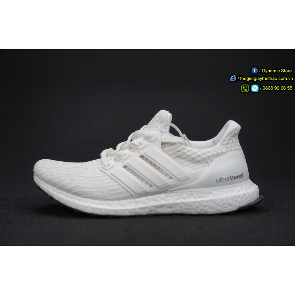 Giày Ultra Boost 4.0 Triple White "Best quality"