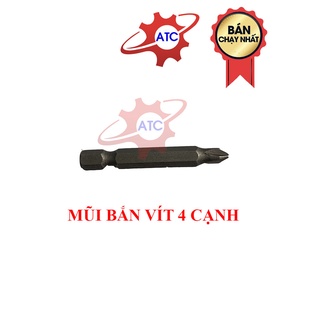 Đầu bắn vít 4 cạnh cho máy bắt vít