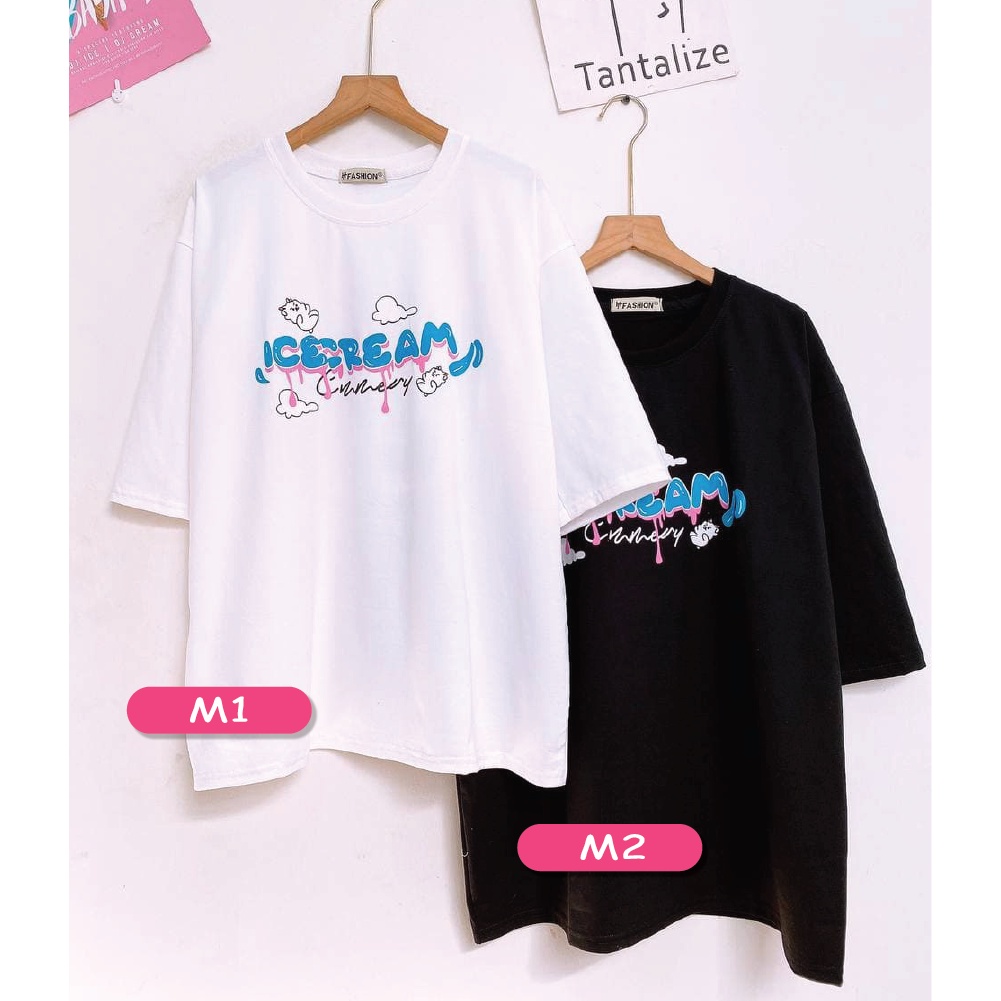 Áo thun Ulzzang tay lỡ chất cotton phom rộng unisex [Nhiều Mẫu LIST24] - Tee Tshirt Kyubi ATTL24