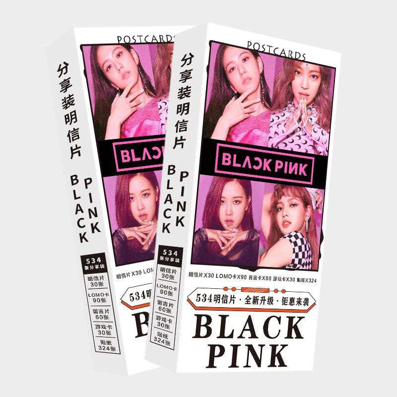 Postcard BlackPink How you like that hộp ảnh Blackpink comeback