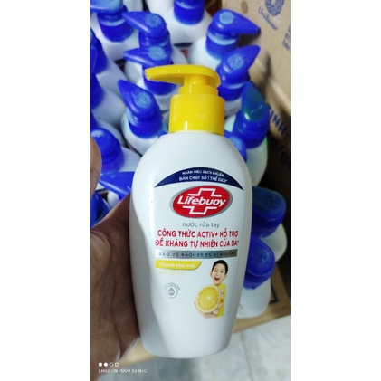 Nước rửa tay lifebuoy 450g date 2025