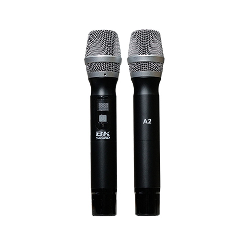 [CHÍNH HÃNG] Micro Không Dây BKsound A2 | Hát Karaoke Hay - Hoat động rộng 30-80m - 2 tay micro không dây + 1 đầu thu