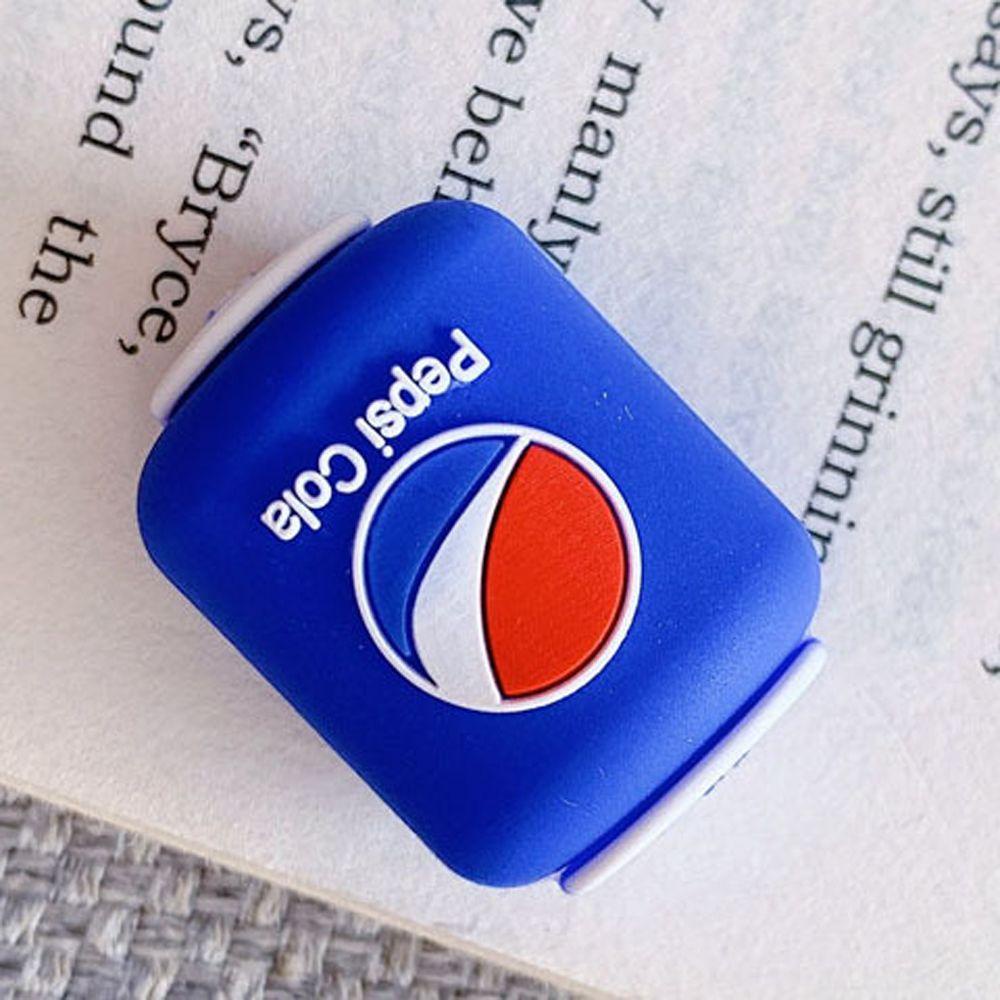 Phụ Kiện Bảo Vệ Dây Cáp Sạc USB Hình Lon Nước Hoạt Hình Dễ Thương