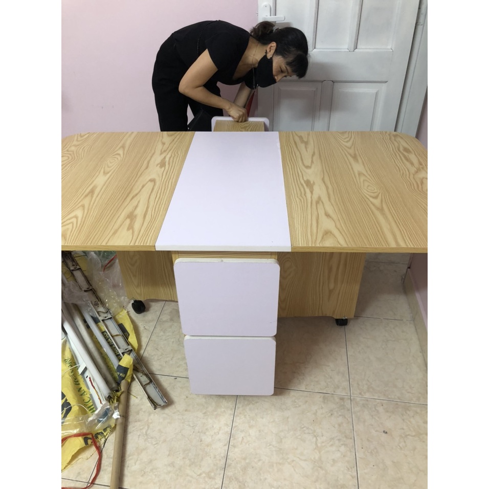 Bộ Bàn Ăn Gấp Gọn Cao Cấp-1 Bàn 4 Ghế