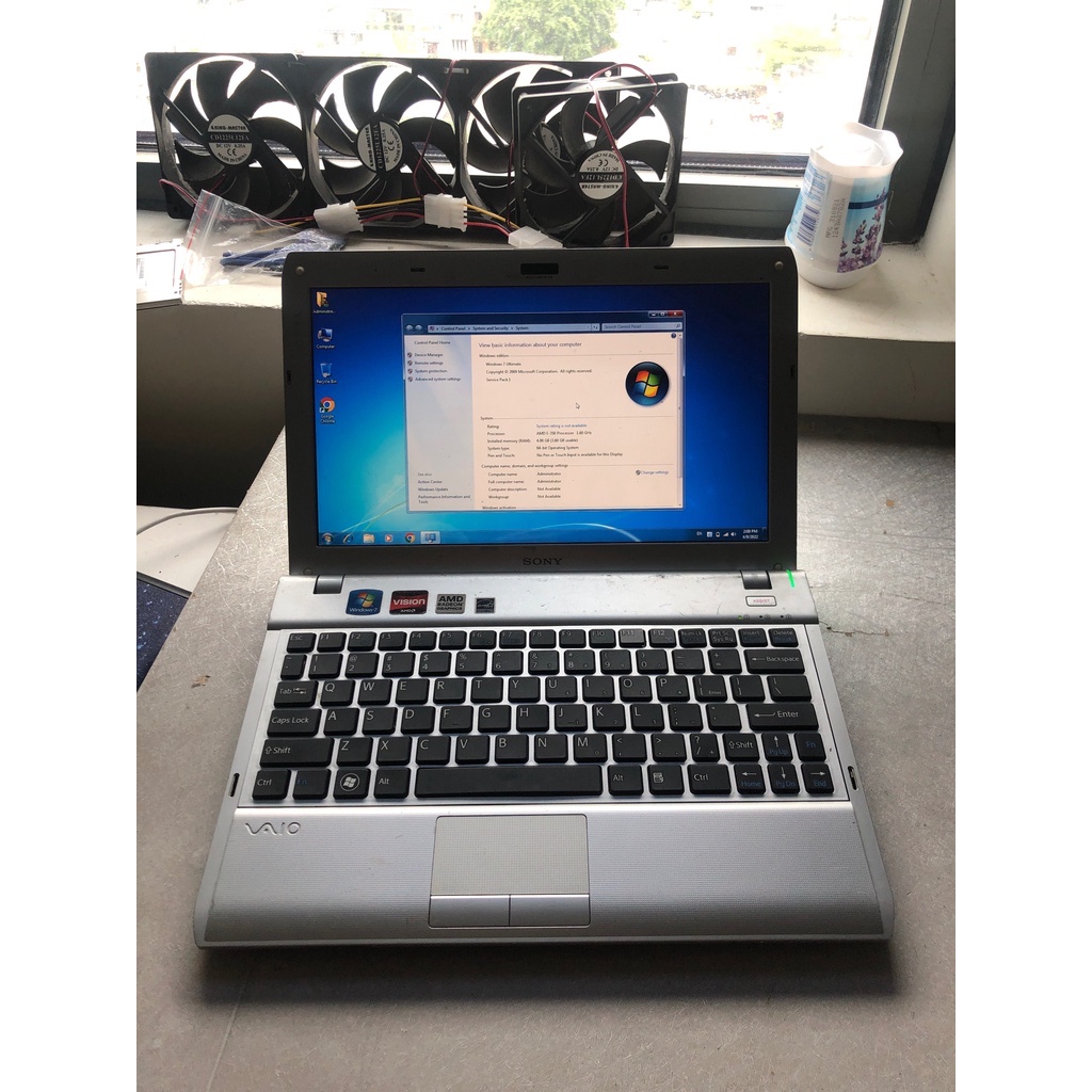 Laptop văn phòng cũ Sony Y,