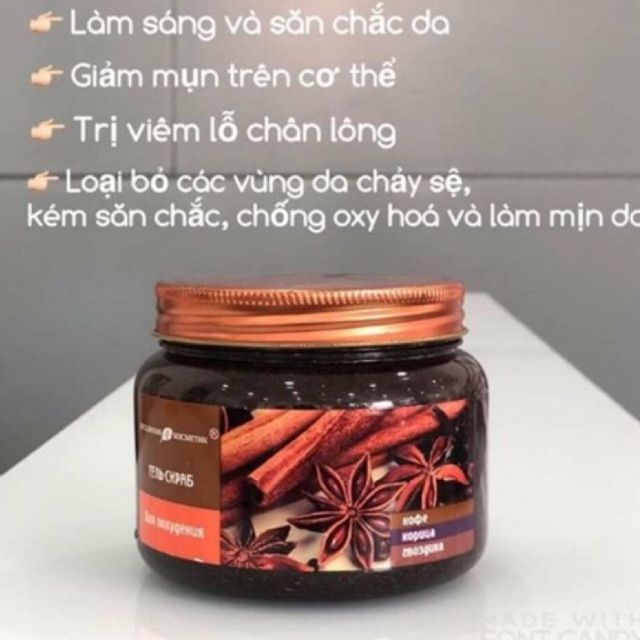 Tẩy da chết body quế hồi giảm cân 380g chính hãng | BigBuy360 - bigbuy360.vn