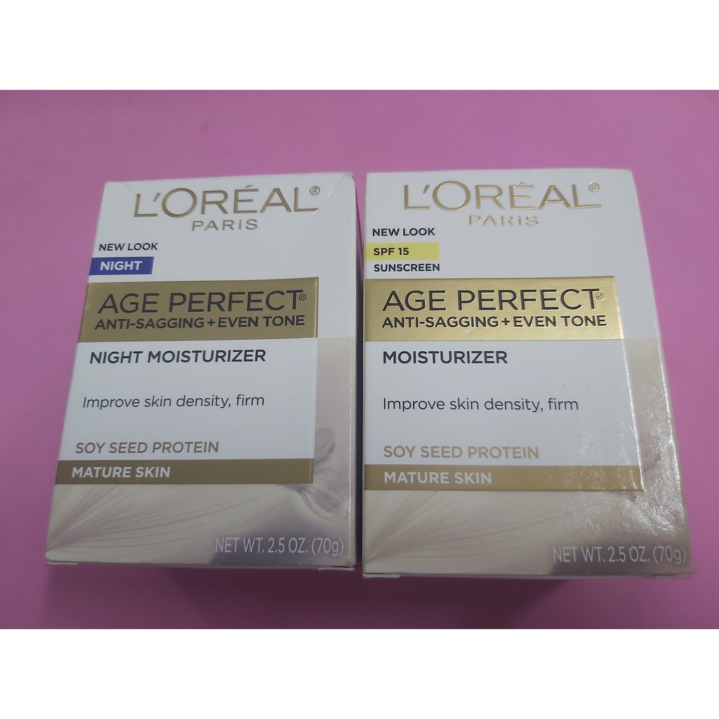 Bộ kem dưỡng L'oreal ngày - đêm (2 hộp)