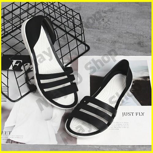 Dép Đế Bệt Nữ, Giày Thoáng Mát Đi Biển Mùa HèThời Trang Hàn Quốc Đẹp Giá Rẻ 6020 May O Shop
