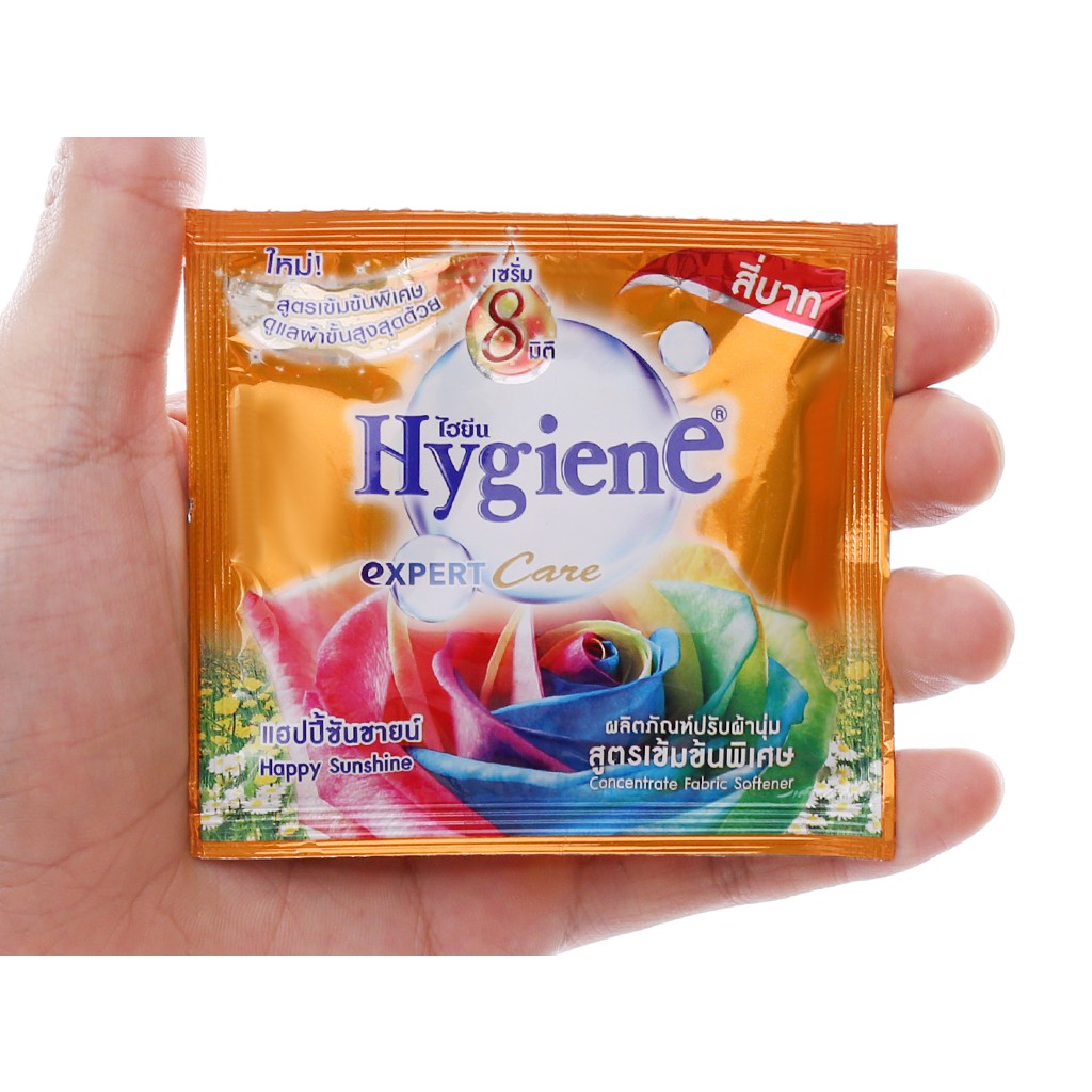 Dây 2 gói Nước Xả Vải Đậm Đặc Hygiene 20ml Thái Lan