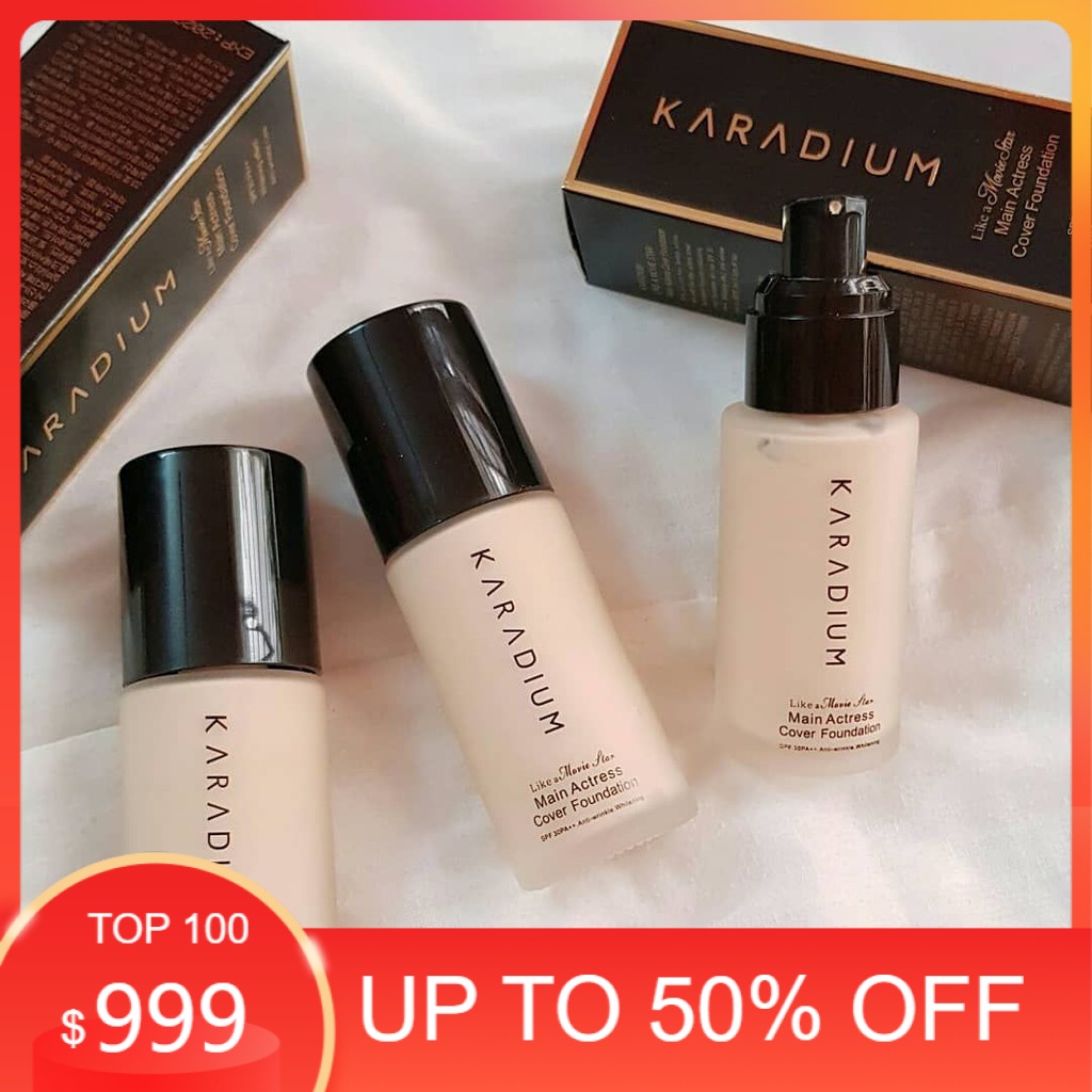 Kem Nền Lọ Che Phủ Cao Karadium Tông Tự Nhiên Like A Movie Star Cover Foundation SPF30 PA++ #21