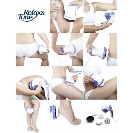 MÁY MASSAGE RELAX TONE 5 ĐẦU Chuyensibaic Mviễn