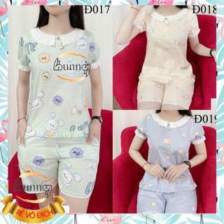 [Bunny] Quần áo nữ, đồ bộ nữ, đồ bộ mặc nhà, bộ quần áo nữ mặc nhà mùa hè nhẹ mát