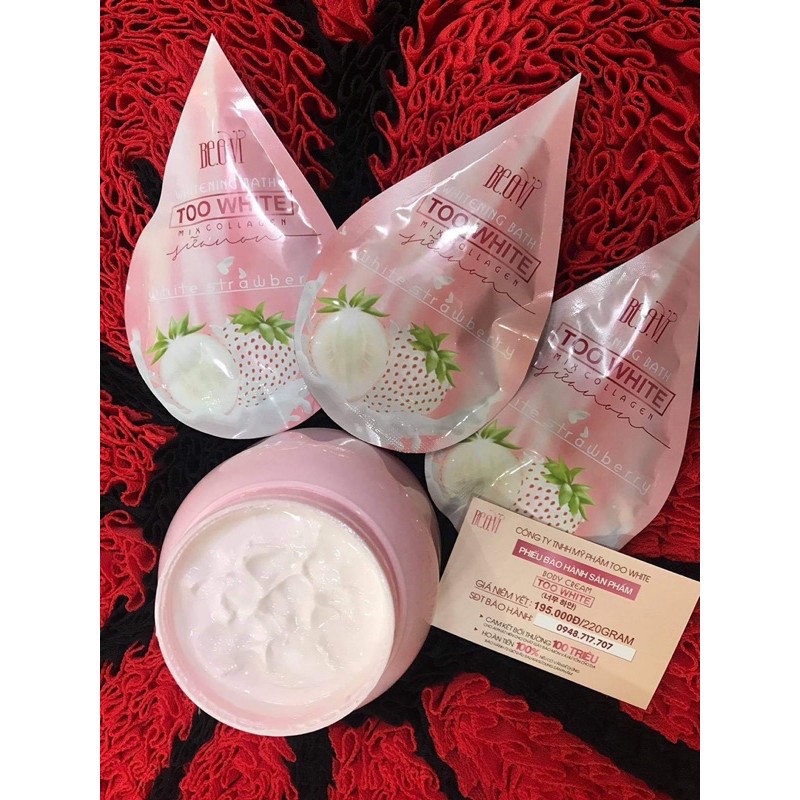 [chính hãng] COMBO TĂM TRẮNG ,KEM BODY BEOVI THU THUỶ | BigBuy360 - bigbuy360.vn