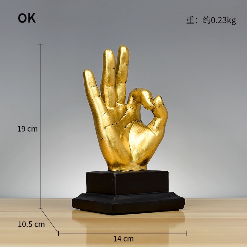 Mô Hình Bàn Tay Trang Trí Tủ Đồ Phòng Khách