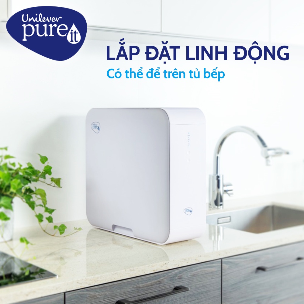 [ Miễn phí lắp đặt - Bảo hành 1 năm ] Máy lọc nước Unilever Pureit Delica UR5440, âm tủ bếp, lọc trực tiếp