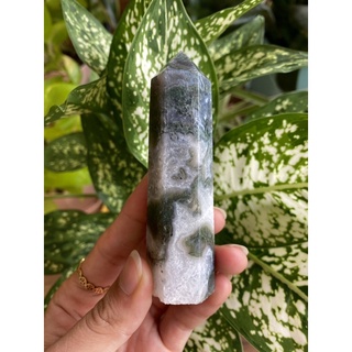 Trụ Moss Agate
