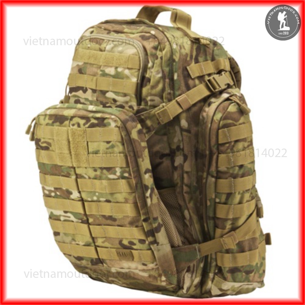 Balo nam chiến thuật 511 Tactical Rush 72 hàng xịn  BẢO HÀNH TRỌN ĐỜI dùng như balo leo núi -  phượt - 5.11 - du lịch