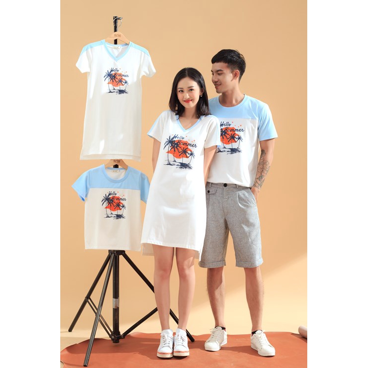 [Mã MABR07062 giảm 8% tối đa 50K đơn từ 249K] Đầm phối Hello summer DKA759 GUMAC