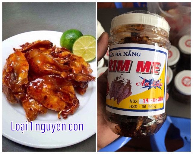 Mực rim me Đà Nẵng nguyên con đặc biệt hộp 250g | BigBuy360 - bigbuy360.vn