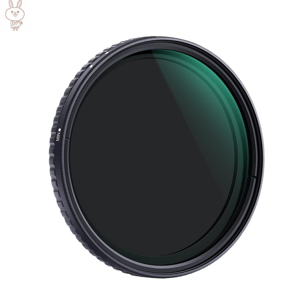 Only♥K&F CONCEPT 58mm Ultra-thin Adjustable Variable Neutral Density ND Filter Fader ND2-ND32 for Camera Lens for Cameras