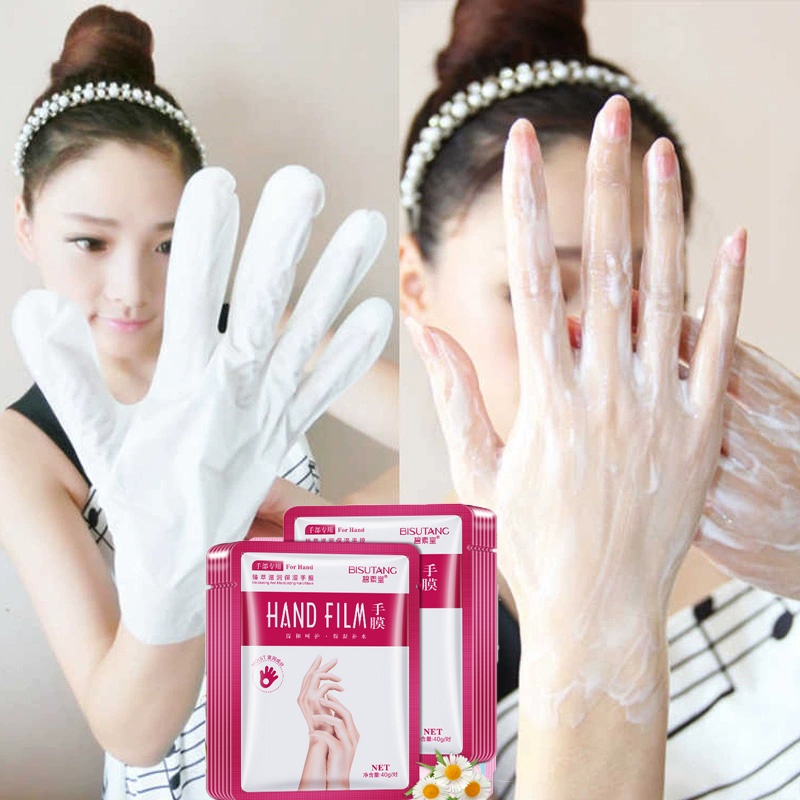 Mặt nạ tay chân chiết xuất mật ong dưỡng ẩm làm trắng và mềm da