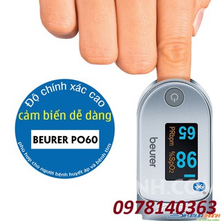 Máy Đo Khí Máu Và Nhịp Tim Beurer PO60