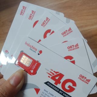 Sim 4G itelecom indochina gói may 90gb / tháng