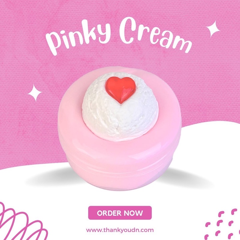 Pinky cream slime ❤️