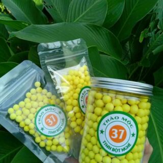 Mua 1h 500g tặng 2 túi zip 100g viên nghệ mật ong thảo mộc 37