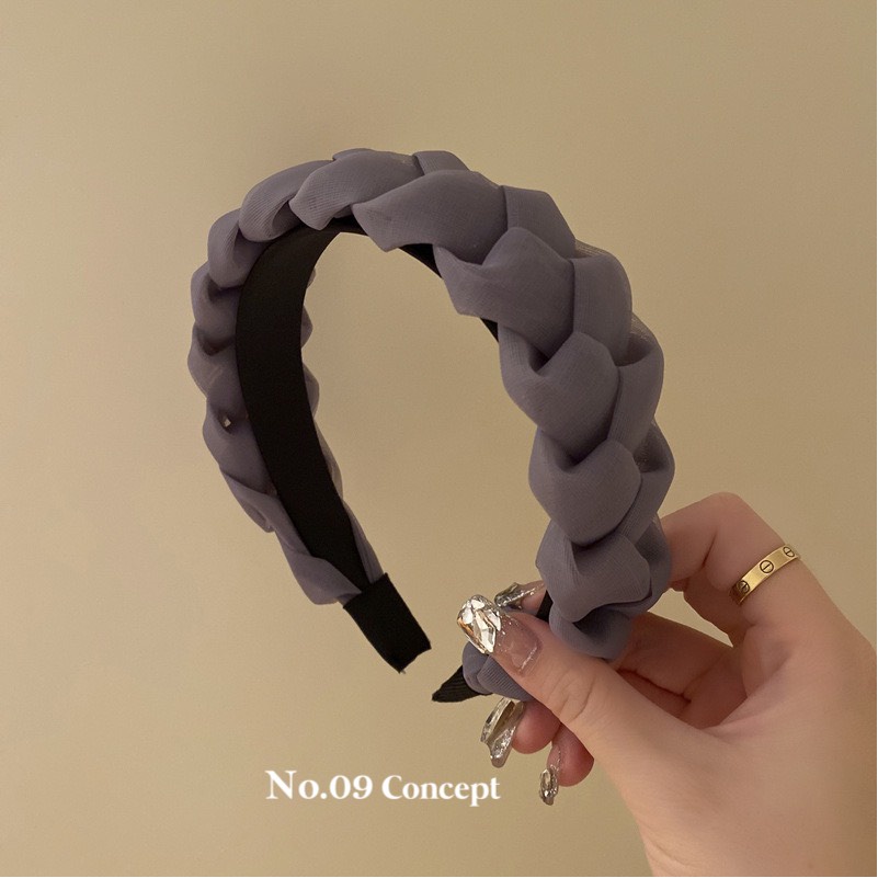 SẢN PHẨM MỚI Bờm tóc giả bện xinh xắn phong cách Hàn Quốc phụ kiện tóc thời trang headbands No09 Concept BT010