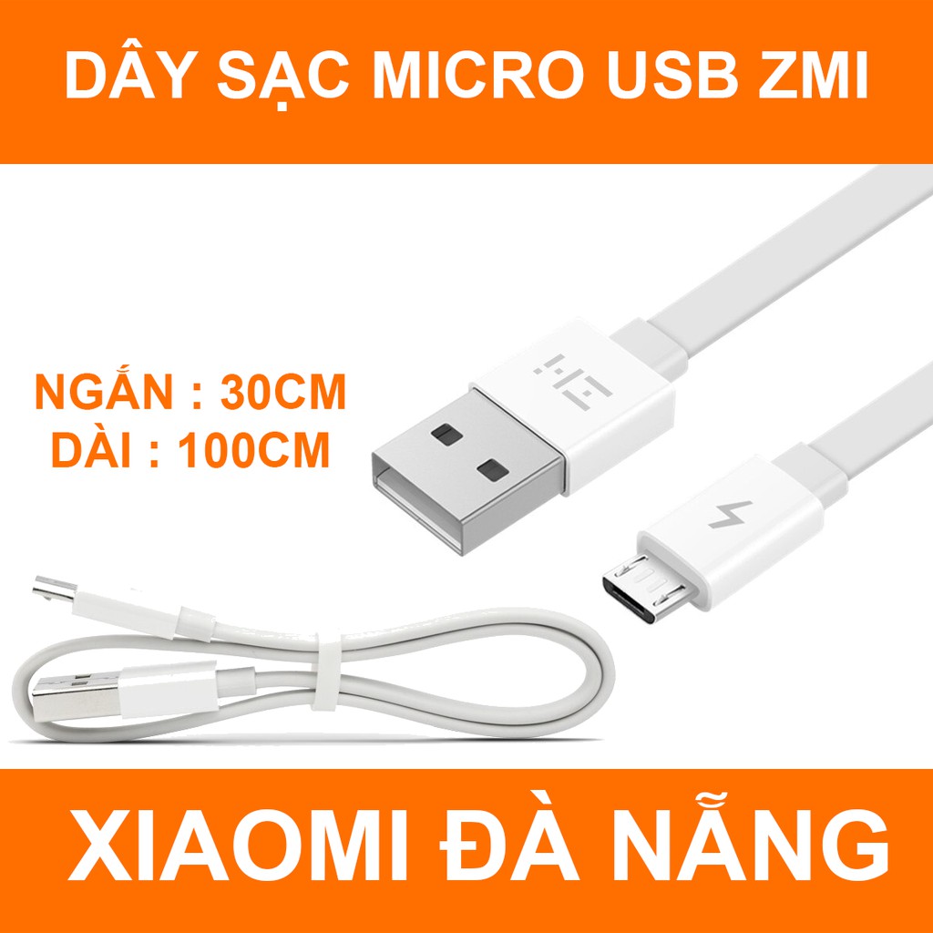 Cáp sạc nhanh Micro USB ZMI
