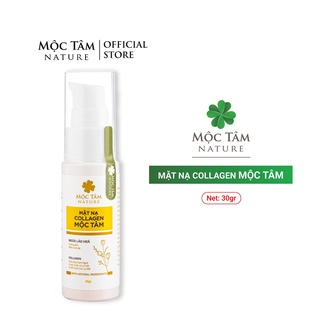 Mặt Nạ Collagen Mộc Tâm 30g - Dưỡng Ẩm Ngăn Ngừa Lão Hóa