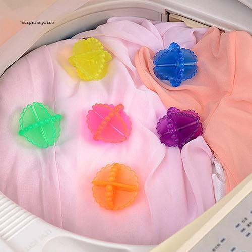 Set 4 Bóng Giặt Làm Mềm Vải Có Thể Tái Sử Dụng