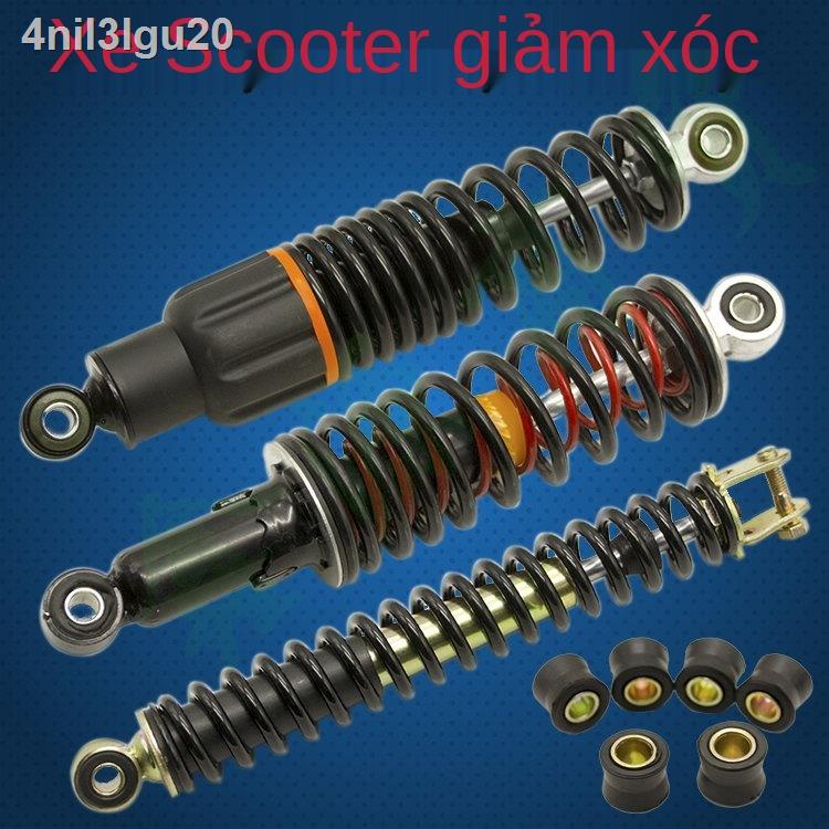 Xe máy điện có trợ lực dầu phía sau giảm chấn thủy lò xo kép kéo dài phụ kiện xóc đệm cao su tay áo