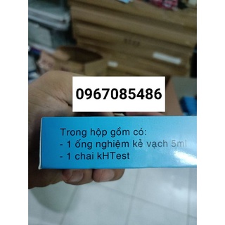 Dung Dịch Kiểm Tra ĐỘ KIỀM ( KH TEST )