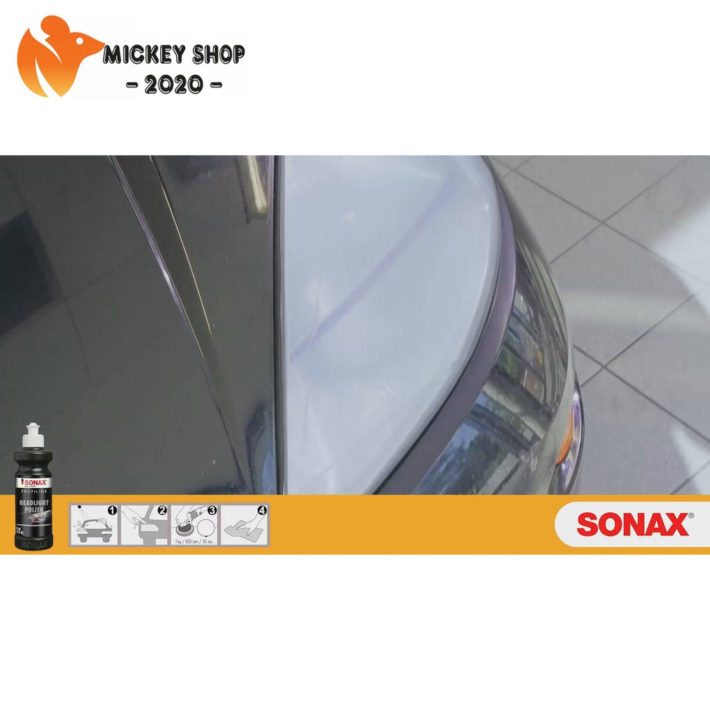 [ CAO CẤP ] Kem Xóa Xước Đánh Bóng Đèn SONAX Headlight Polish 250ml-276141