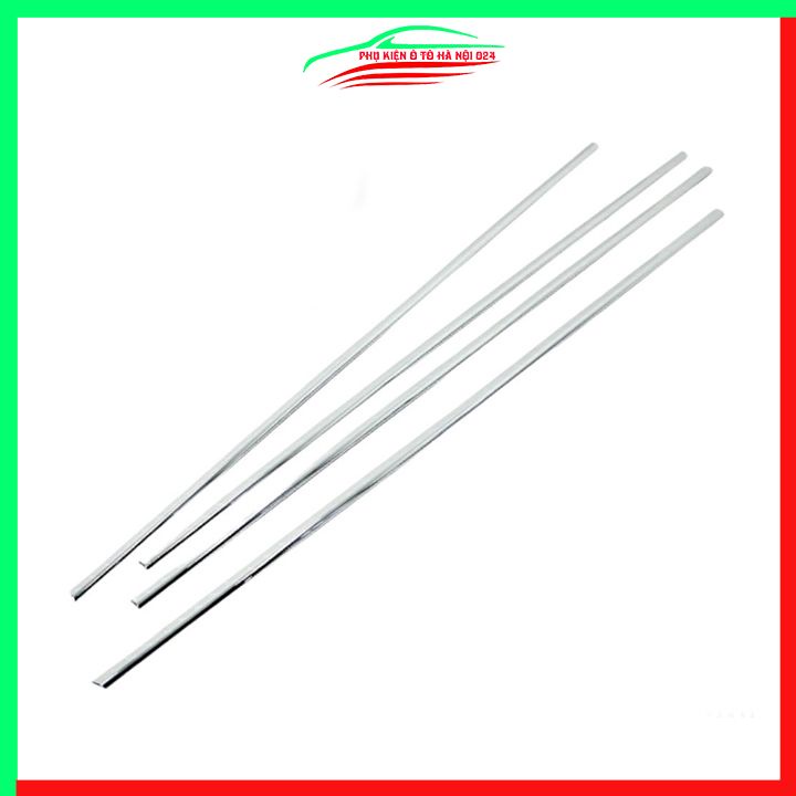 Bộ nẹp viền chân kính inox Mazda 3 2020-2023