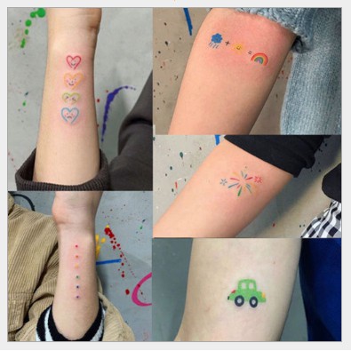 Mẫu EMOJI Hình Xăm Dán, Hình Xăm Tattoo Cao Cấp