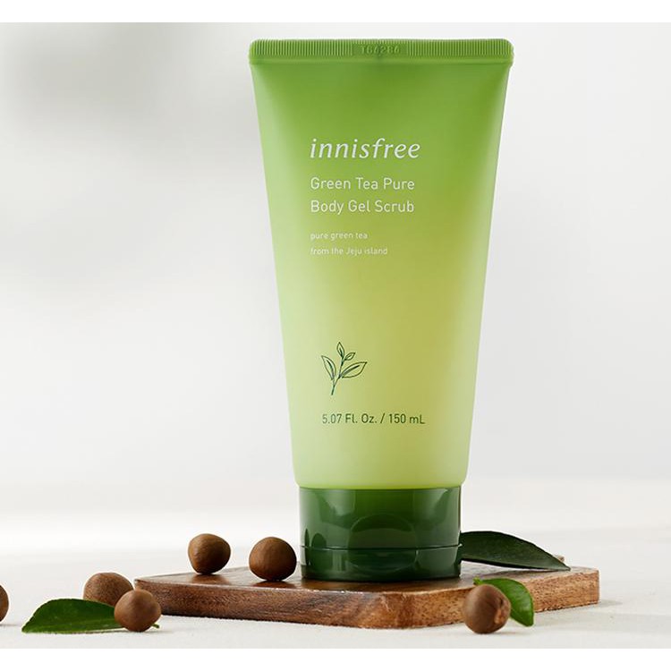 Tẩy Tế Bào Da Chết Toàn Thân Hương Trà Xanh Innisfree Green Tea Pure Body Scrub 150ml