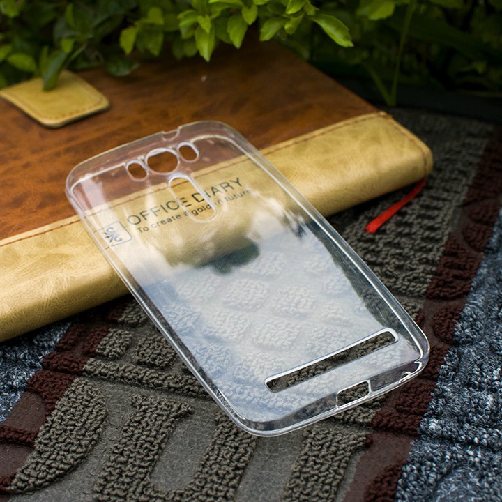 Ốp lưng Asus Zenfone 2 Laser 5.0 inch ZE500KL Z00ED silicon trong suốt