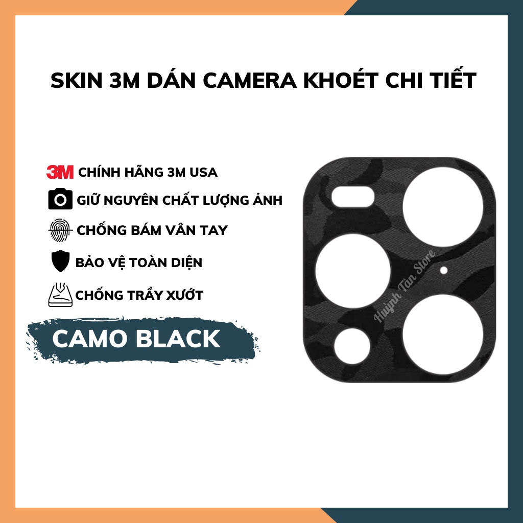 Miếng dán camera oppo find x3 x3 pro skin 3m chính hãng từ USA chống trầy xướt mua 1 tặng 1 phụ kiện huỳnh tân store