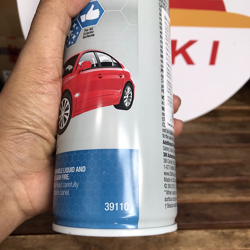 Combo Chai xịt bọt rửa xe, rửa xe khô không cần nước, làm bóng sơn xe máy, ô tô 3M 453g và khăn lau xe chuyên dụng 3M