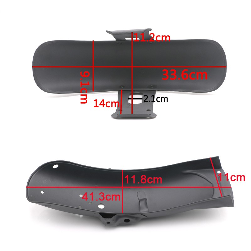 Bộ dè chắn bùn thép đen sơn tĩnh điện độ cafe racer, street tracker classic GN125